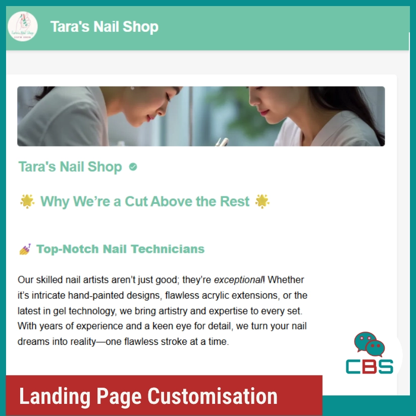 Professional nail technicians at work, Tara's Nail Shop.